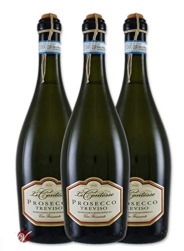 Prosecco Frizzante DOC Treviso (3 Fl. x 0.75l) Le Contesse von Le Contesse