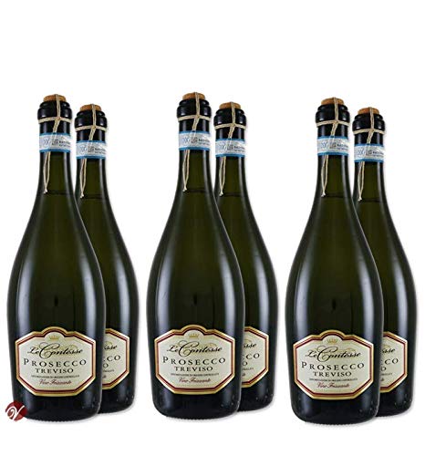 Prosecco Frizzante DOC Treviso (6 Fl. x 0.75l) Le Contesse von Le Contesse