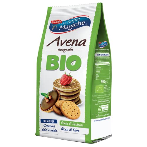 Le Farine Magiche Hafermehl, erhöhte Verdaulichkeit, ideal für Kekse, herzhafte Kuchen, Brot und Nudeln, 300g Le Farine Magiche Hafermehl, erhöhte Verdaulichkeit, ideal für Kekse, herzhafte Kuchen, Brot und Nudeln, 300g von Le Farine Magiche