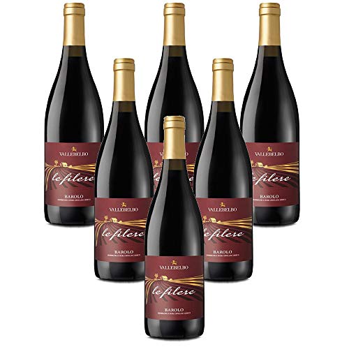 Italienischer Rotwein Barolo DOCG Le Filere vino rosso (6 flaschen 75 cl.) von Le Filere vino rosso