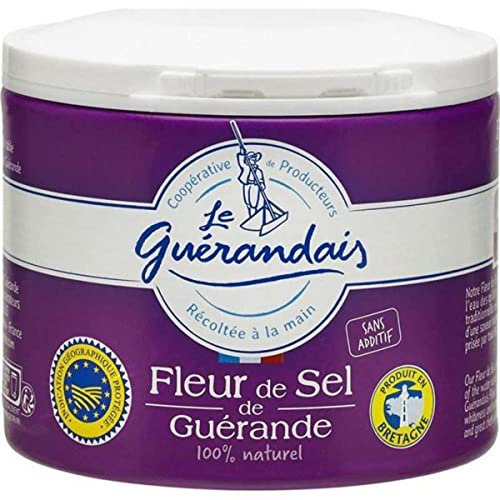 Fleur de Sel (Meersalz) Les Salines de Gue?rande - 125g original aus Frankreich von Le Guérandais