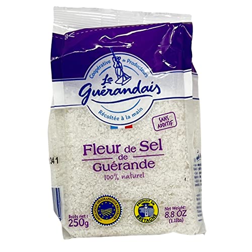 Fleur de Sel de Guérande, Meersalz Frankreich, Bretagne, 250g von Le Guérandais