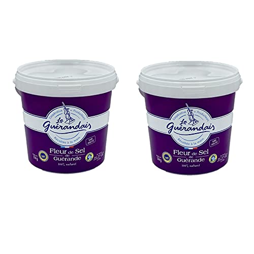 Le Guéandais Salz für Gangande, 2 Stück, Eimer 1 kg Le Guéandais Salz für Gangande, 2 Stück, Eimer 1 kg von Le Guérandais