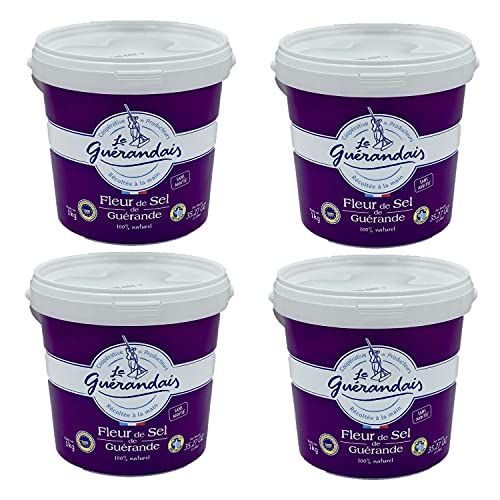Le Guéandais Salz für Gangande, 4 Stück, Eimer 1 kg Le Guéandais Salz für Gangande, 4 Stück, Eimer 1 kg von Le Guérandais