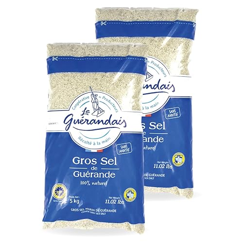 Le Guerandais Grobes Meersalz 2er Set á 5 kg Gros de Sel Guerande Natur Salz grob Le Guerandais Grobes Meersalz 2er Set á 5 kg Gros de Sel Guerande Natur Salz grob von Le Guérandais