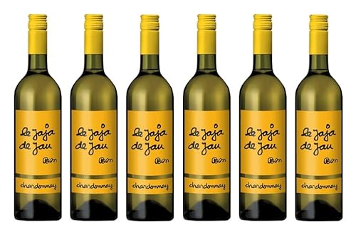 6x 0,75l - Le Jaja de Jau - Chardonnay - Pays d'Oc I.G.P. - Frankreich - Weißwein trocken von Le Jaja de Jau