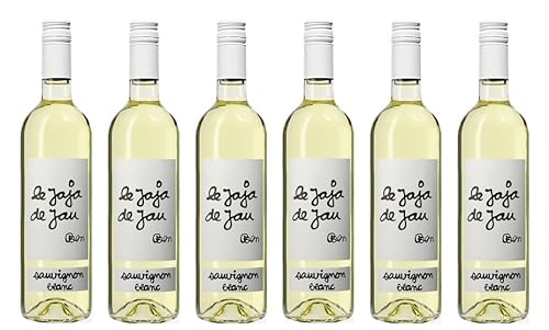 6x 0,75l - Le Jaja de Jau - Sauvignon Blanc - Côtes de Gascogne I.G.P. - Frankreich - Rotwein trocken von Le Jaja de Jau