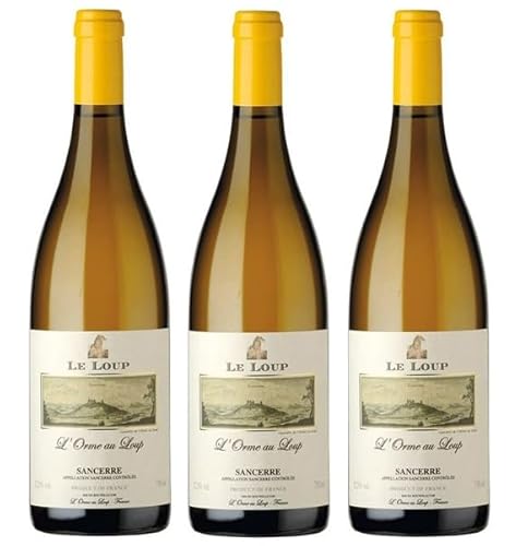 3x 0,75l - 2023er - Le Loup - L'Orme au Loup - Sancerre A.O.P. - Loire - Frankreich - Weißwein trocken 3x 0,75l - 2023er - Le Loup - L'Orme au Loup - Sancerre A.O.P. - Loire - Frankreich - Weißwein trocken von Le Loup
