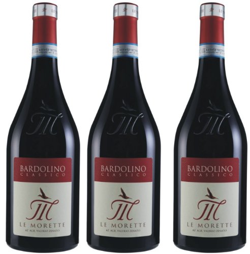 Bardolino Classico Le Morette, Valerio Zenato DOC Rot trocken 0,75 Ltr.3er-Pack Bardolino Classico Le Morette, Valerio Zenato DOC Rot trocken 0,75 Ltr.3er-Pack von Le Morette