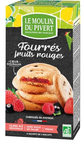 MOULIN DU PIVERT - COOKIES FOURRES FRUITS ROUGES 175G von Le Moulin du Pivert