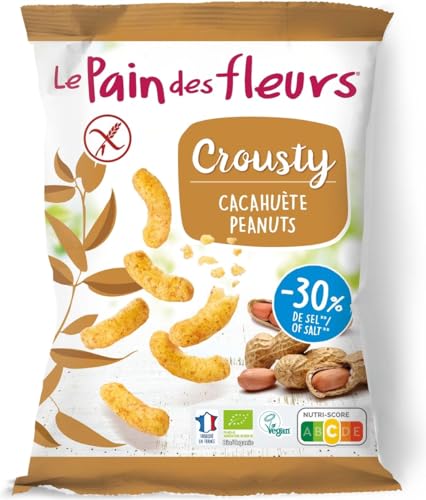 Blumenbrot Crousty - Flips aus Erdnüssen 75g von Le Pain des Fleurs