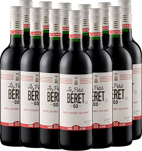 Le Petit Béret Rouge Intense Alkoholfrei von Le Petit Béret - Rotwein 12 x 0,75l VINELLO - 12er - Weinpaket inkl. kostenlosem VINELLO.weinausgießer Le Petit Béret Rouge Intense Alkoholfrei von Le Petit Béret - Rotwein 12 x 0,75l VINELLO - 12er - Weinpaket inkl. kostenlosem VINELLO.weinausgießer von Le Petit Béret