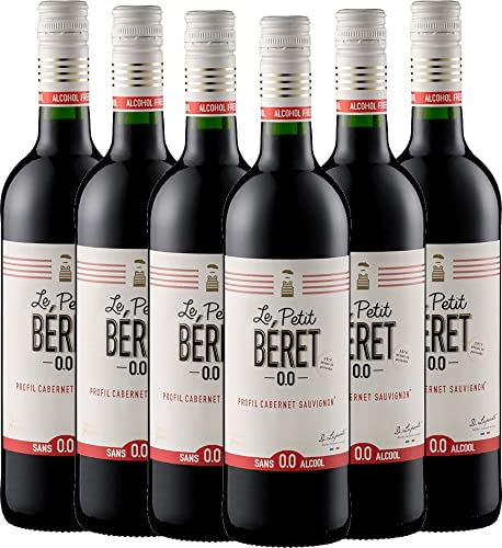 Le Petit Béret Rouge Intense Alkoholfrei von Le Petit Béret - Rotwein 6 x 0,75l VINELLO - 6er - Weinpaket inkl. kostenlosem VINELLO.weinausgießer Le Petit Béret Rouge Intense Alkoholfrei von Le Petit Béret - Rotwein 6 x 0,75l VINELLO - 6er - Weinpaket inkl. kostenlosem VINELLO.weinausgießer von Le Petit Béret