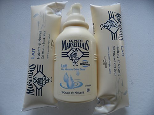Le Petit Marseillais : 1 Flasche lait Milch zu 300ml + 2 Nachfüllpacks zu je 250ml Le Petit Marseillais : 1 Flasche lait Milch zu 300ml + 2 Nachfüllpacks zu je 250ml von Le Petit Marseillais
