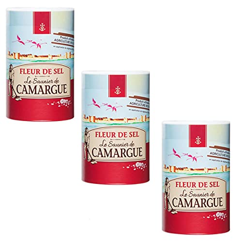 Le Saunier de Camargue Fleur de Sel 3 x 1000 Gramm von Le Saunier De Camargue