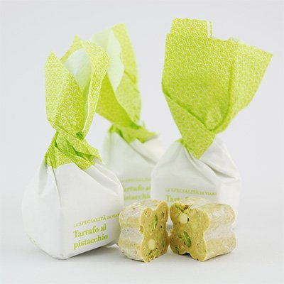 Le Specialità di Viani Tartufi dolci al pistacchio / Schokoladentrüffel mit Pistazien 1 Kg. Le Specialità di Viani Tartufi dolci al pistacchio / Schokoladentrüffel mit Pistazien 1 Kg. von Le Specialità di Viani