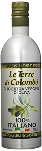 Le Terre di Colombo – 100 % Italienisches Natives Olivenöl Extra, Aluminium-Flasche, 0,75 l Le Terre di Colombo – 100 % Italienisches Natives Olivenöl Extra, Aluminium-Flasche, 0,75 l von Le Terre di Colombo