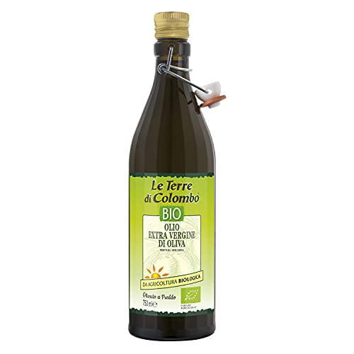 Le Terre di Colombo – Natives Olivenöl extra, Bio-Qualität, Produkt der EU, 750 ml von Le Terre di Colombo