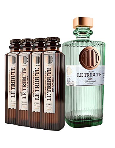 Le Tribute Gin 0,7l & Tonic 0,8 im Set 43% Vol von Le Tribute