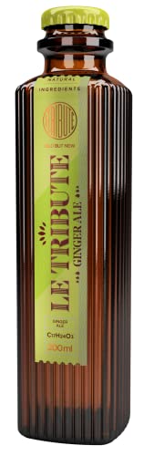 Le Tribute | Ginger Ale | Mit naturlichen Zitronengras - Aromen | Ideal zu Whisky, Bourbon, Rum & Tequila | Quellwasser aus eigener Quelle von LE TRIBUTE TONIC WATER