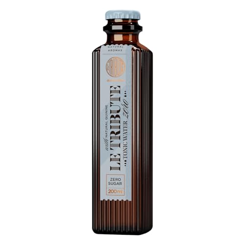 FRESH LE TRIBUTE GIN | Zero Tonic Water | Ausschließlich natürliche Zusätze aus eigener Brennerei | 24 x 200 ml von FRESH LE TRIBUTE GIN
