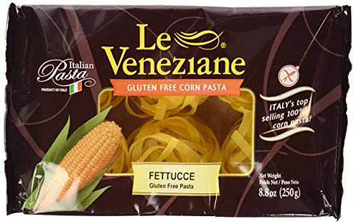 Le Venezian Italienisches Fettucee, glutenfrei, 250 ml, 3 Stück von Le Veneziane
