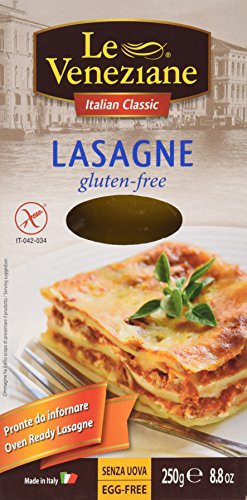 Le Veneziane Gluten Free Lasagne Sheets 250 G 1 Pack von Le Veneziane