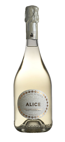 "Alice" Con. Valdobbiadene Prosecco Superiore DOCG Extra Dry von Le Vigne di Alice