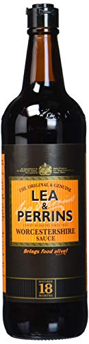 Lea & Perrins Worcestershire Sauce, Glasflasche, 6er Pack (6 x 568 ml) von Lea & Perrins