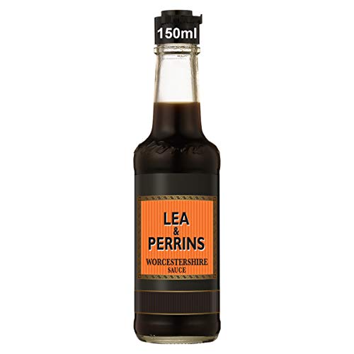 Lea and Perrins Worcestershire Sauce – Die original britische Sauce in der Glasflasche – 12 x 150 ml von LEA & PERRINS