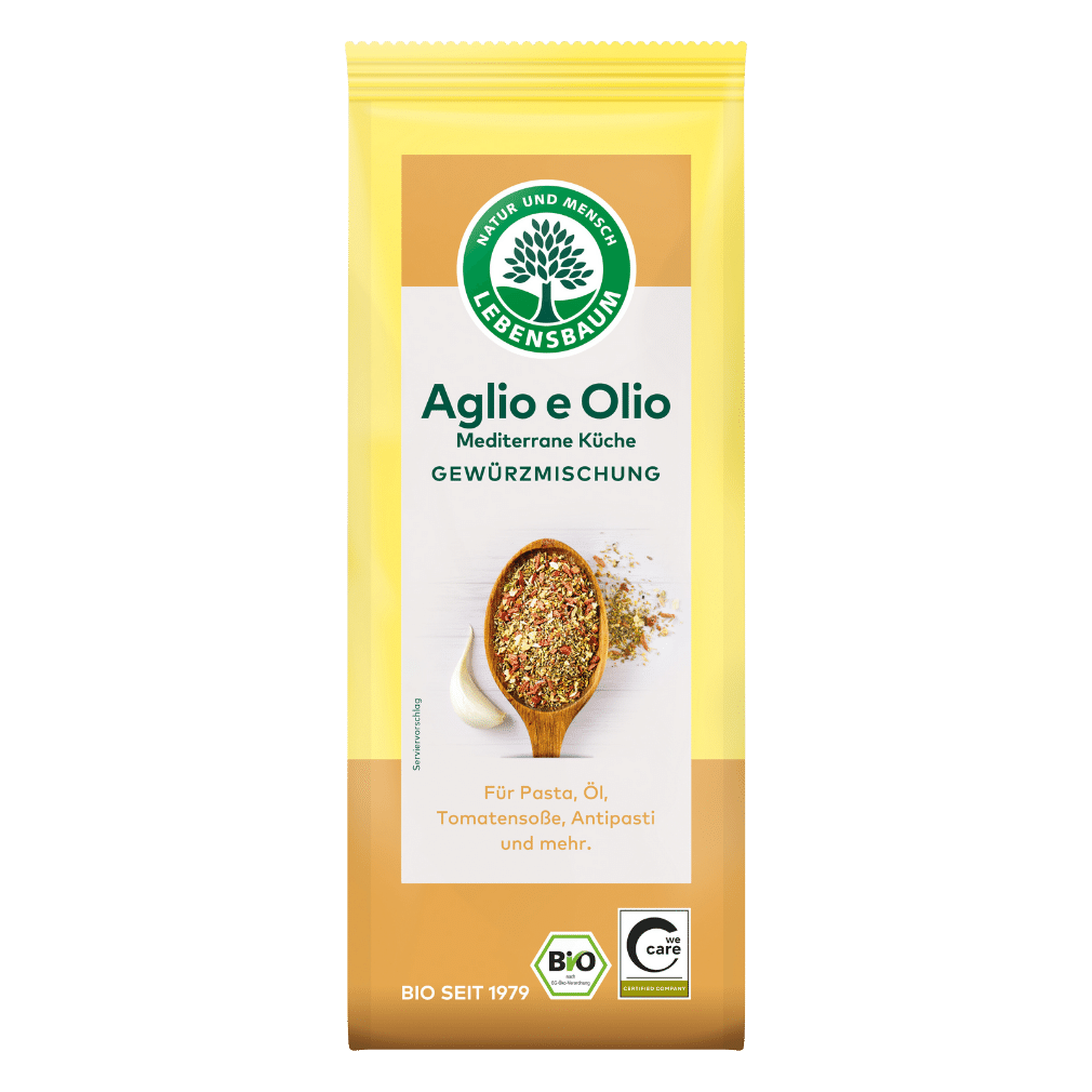 Bio Aglio e Olio, Mediterrane Küche Bio Aglio e Olio, Mediterrane Küche von Lebensbaum