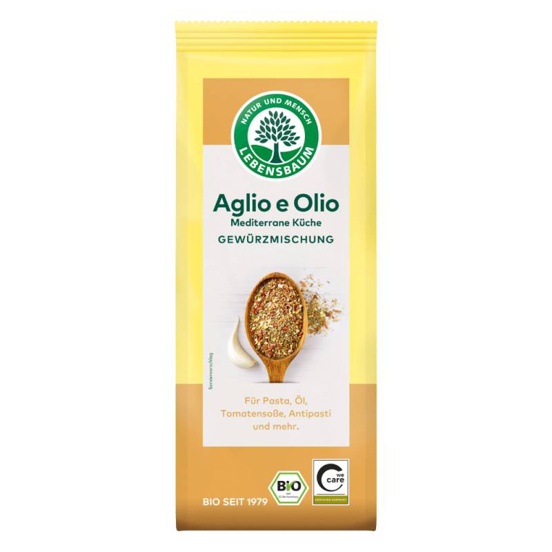 Bio Aglio e Olio, Mediterrane Küche von Lebensbaum