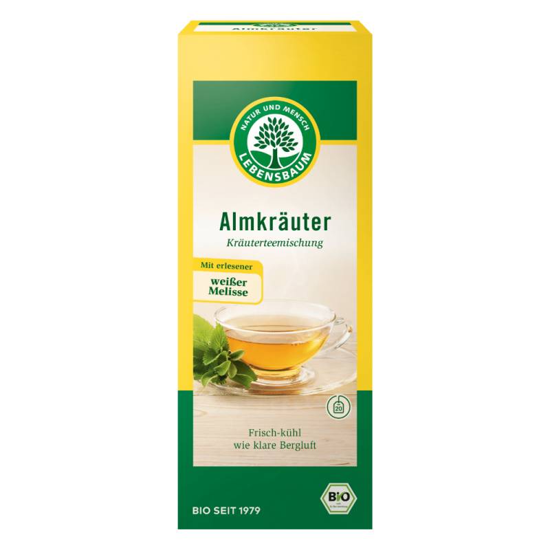 Bio Almkräuter 20 Teebeutel, 30g von Lebensbaum