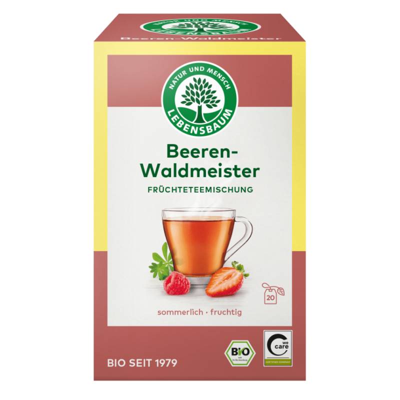 Bio Beeren & Waldmeister Tee, 40g von Lebensbaum