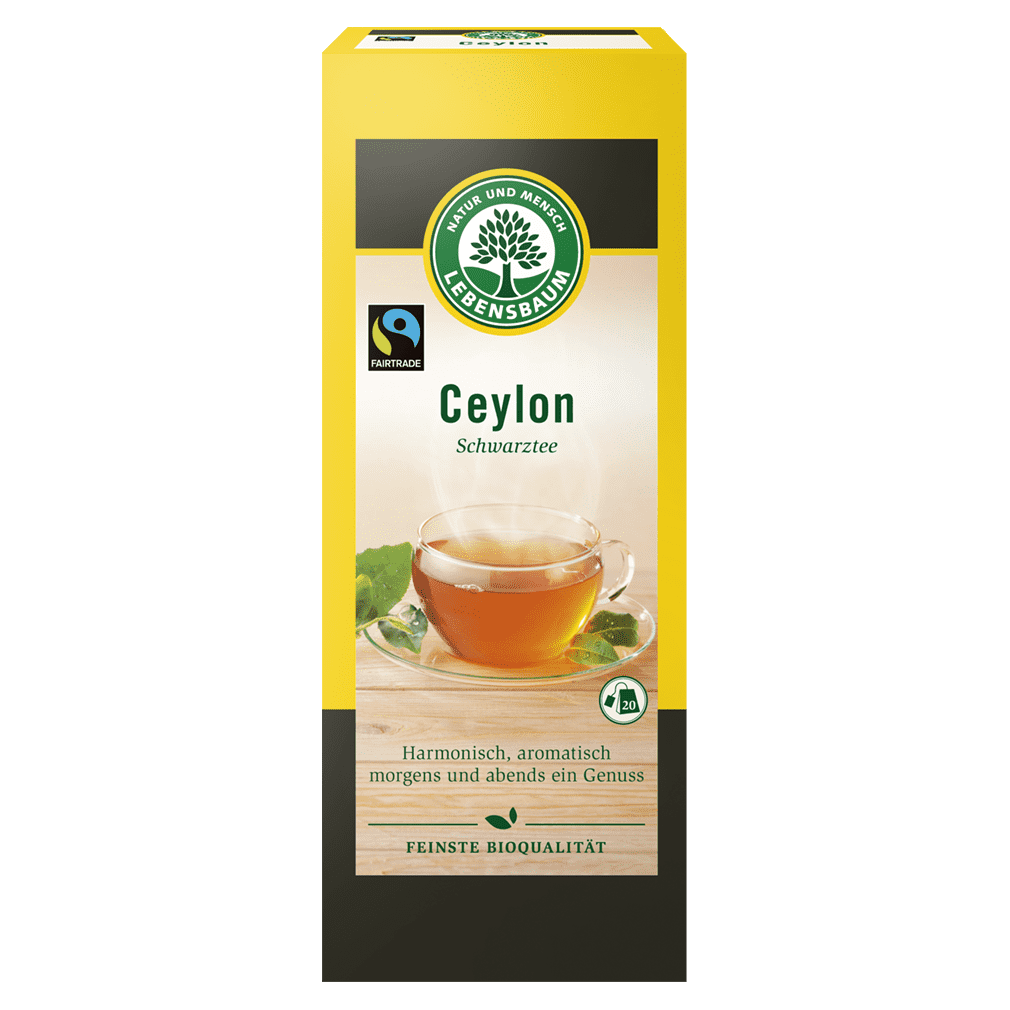 Bio Ceylon Schwarztee von Lebensbaum