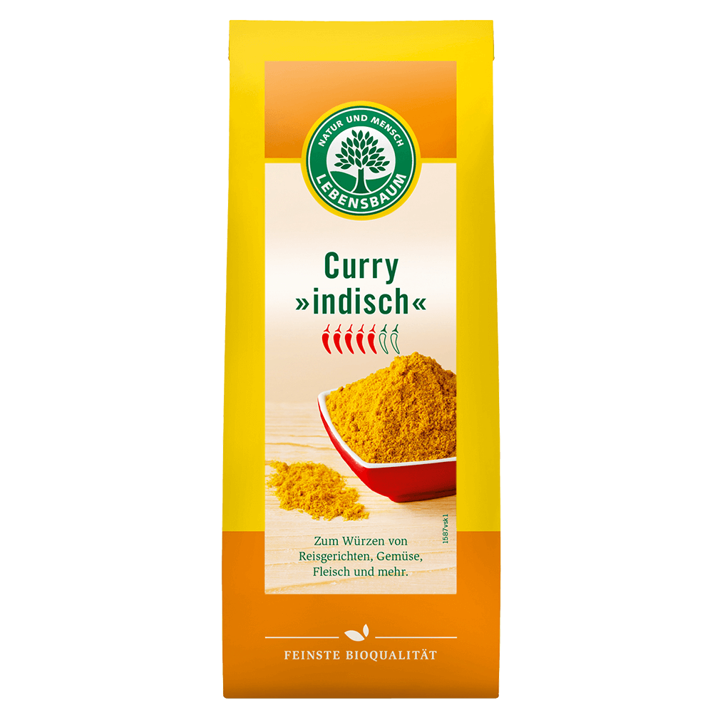 Bio Curry indisch, 50g von Lebensbaum