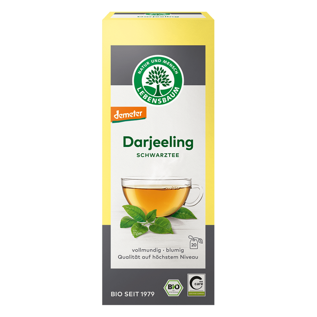 Bio Darjeeling Schwarztee, 20 Teebeutel Bio Darjeeling Schwarztee, 20 Teebeutel von Lebensbaum