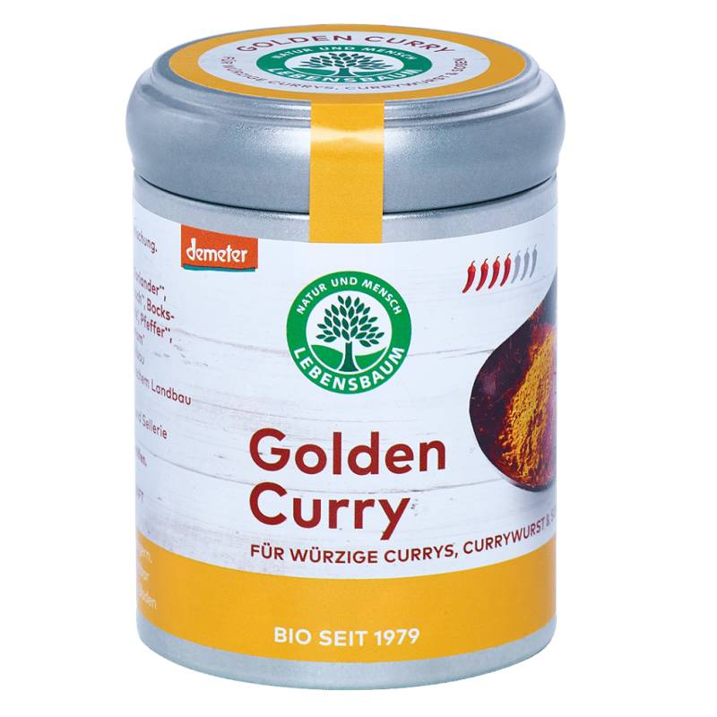 Bio Golden Curry, 55g von Lebensbaum