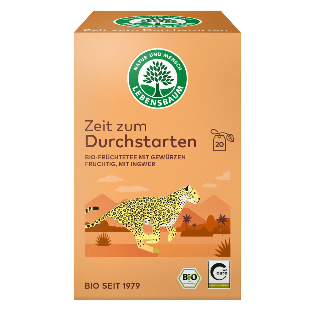 Bio Ingwer & Elan Kräutertee Bio Ingwer & Elan Kräutertee von Lebensbaum