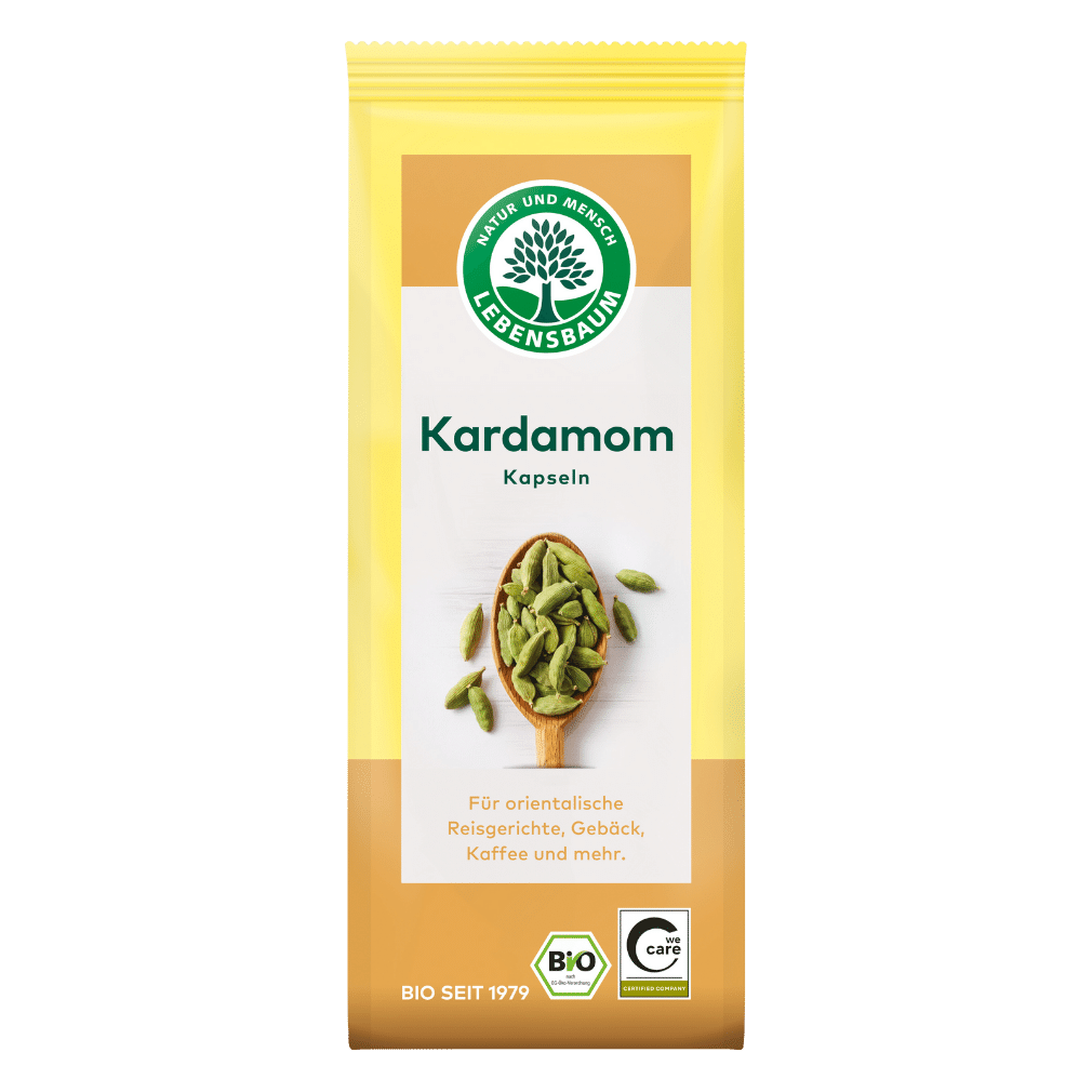 Bio Kardamom Kapseln Bio Kardamom Kapseln von Lebensbaum