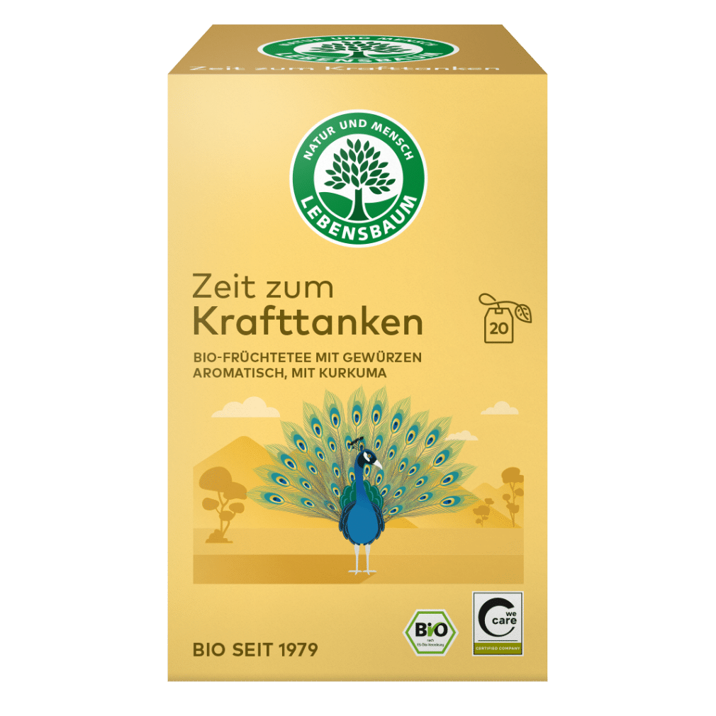 Bio Kurkuma & Kraft Tee, 40g von Lebensbaum