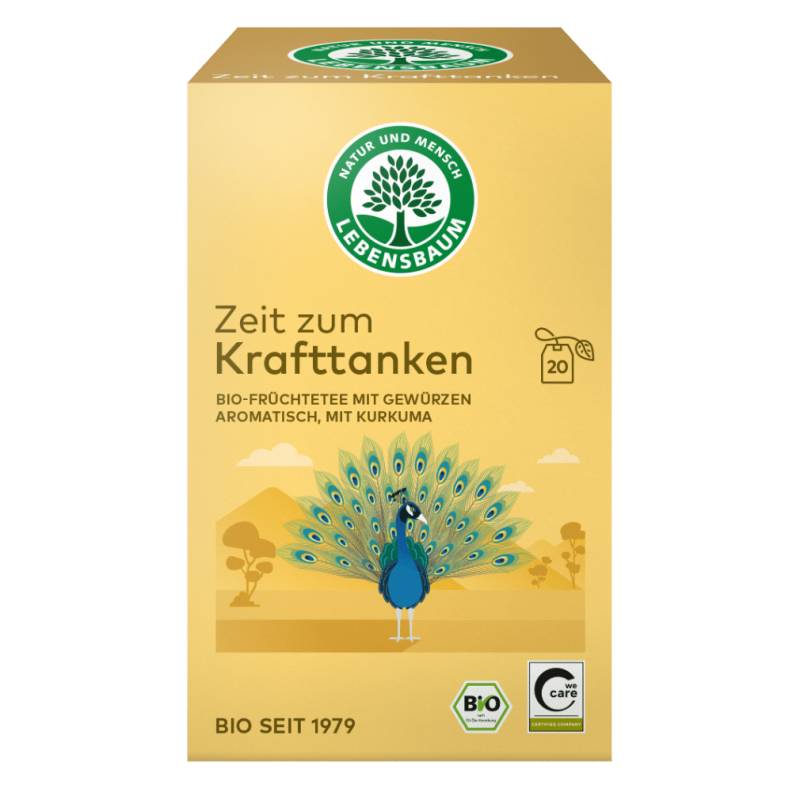 Bio Kurkuma & Kraft Tee, 40g von Lebensbaum