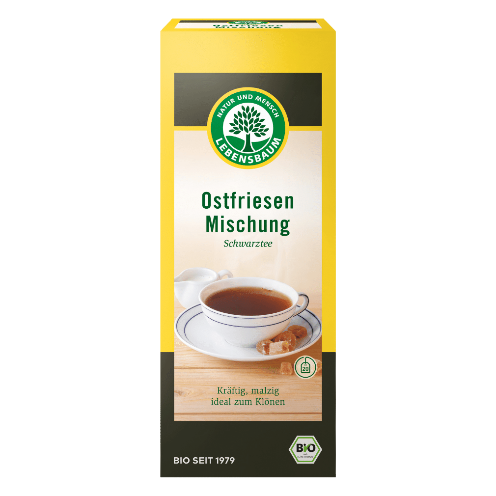 Bio Ostfriesen Mischung Schwarztee Bio Ostfriesen Mischung Schwarztee von Lebensbaum
