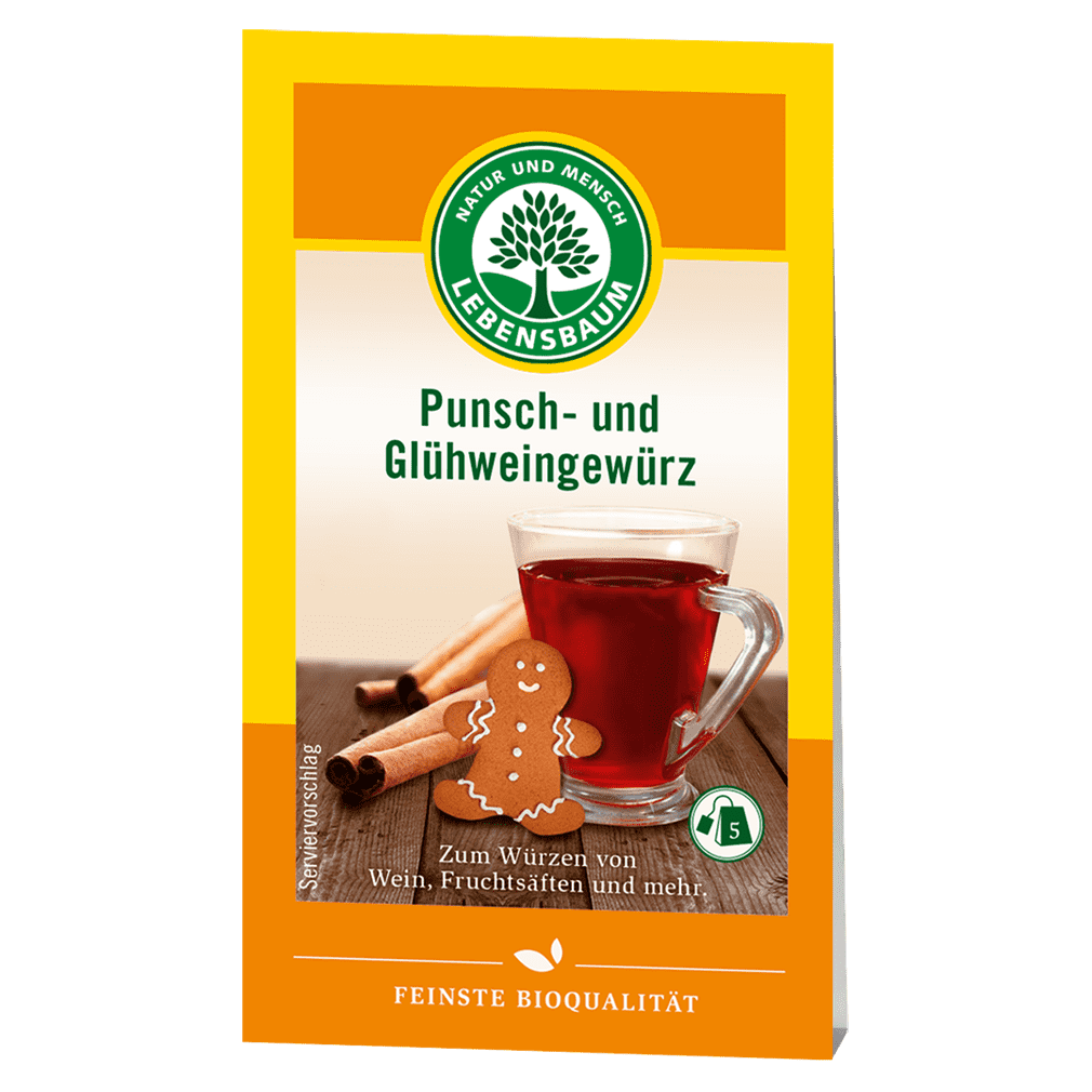 Bio Punsch- und Glühweingewürz Bio Punsch- und Glühweingewürz von Lebensbaum