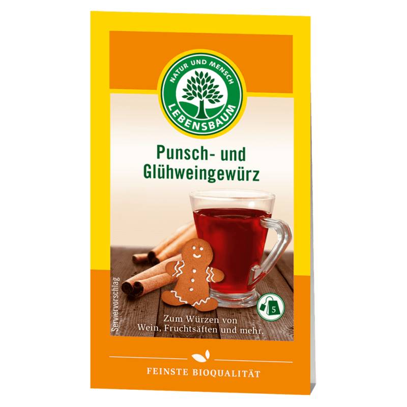 Bio Punsch- und Glühweingewürz von Lebensbaum