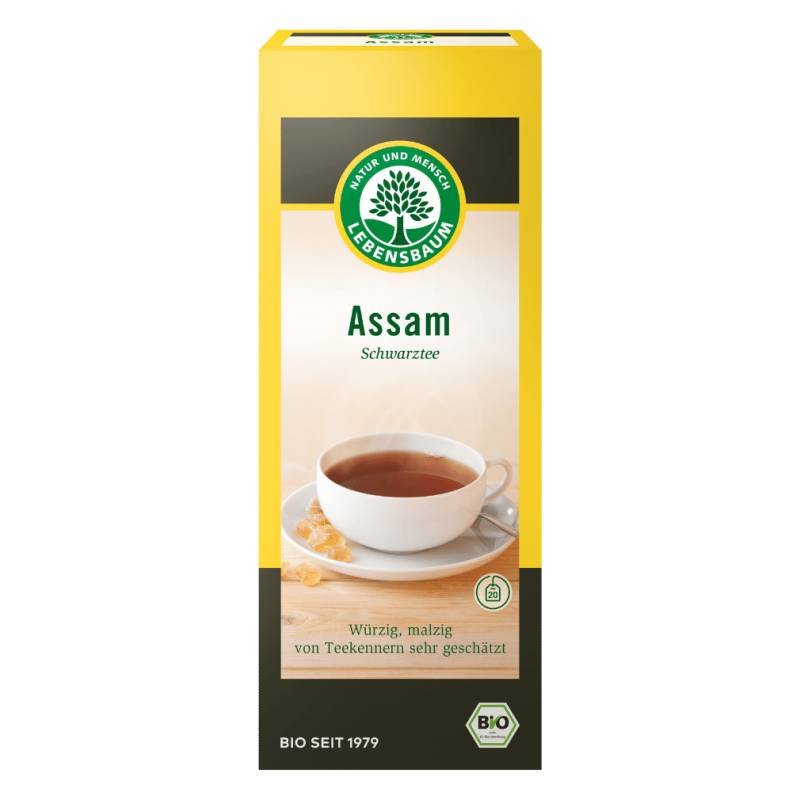 Bio Schwarztee Assam von Lebensbaum