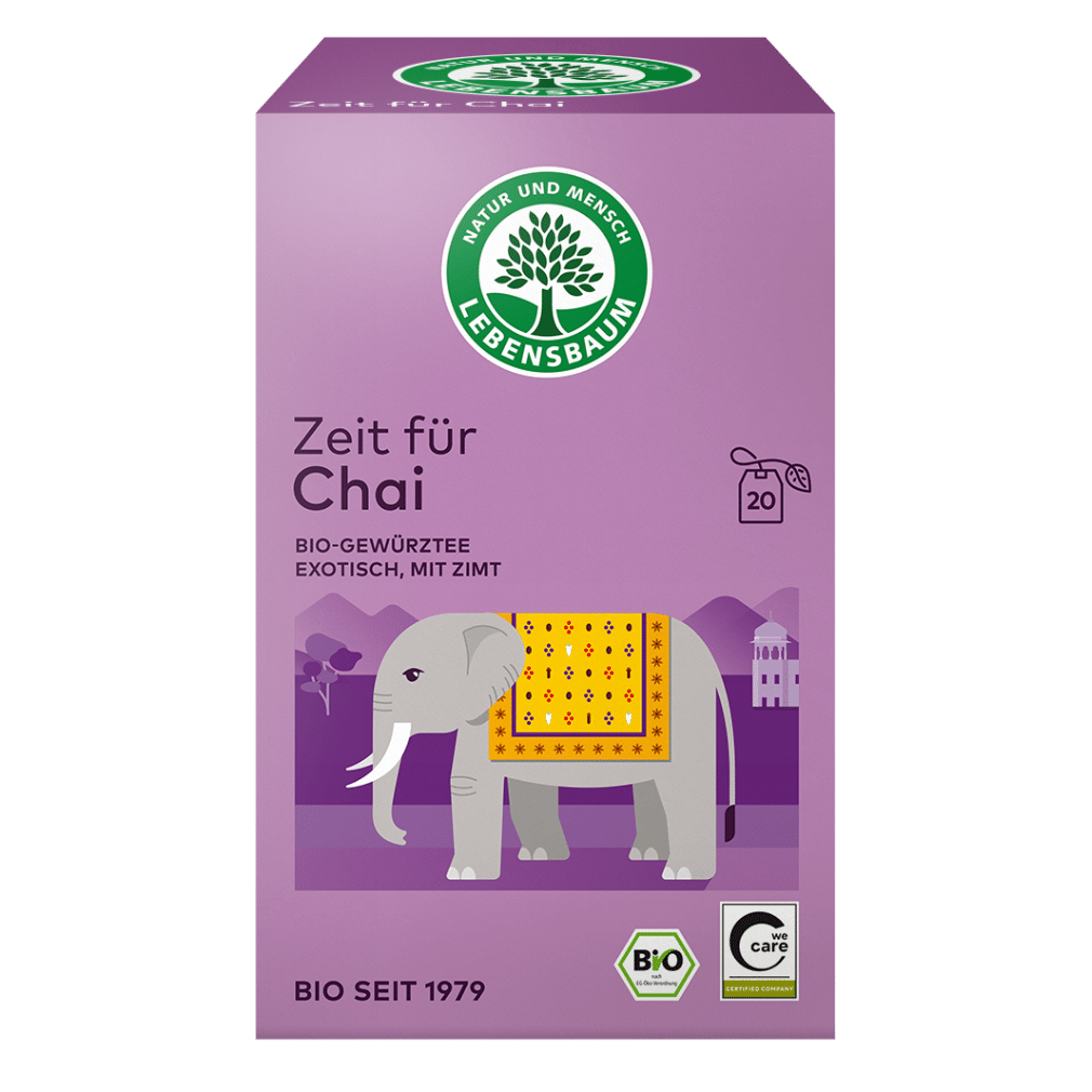Bio Typisch Chai Tee, 40g Bio Typisch Chai Tee, 40g von Lebensbaum