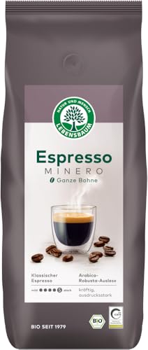 Espresso Minero, ganze Bohne 18 x 1000 gr Espresso Minero, ganze Bohne 18 x 1000 gr von Lebensbaum