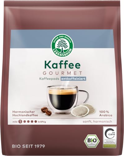 Kaffee Gourmet, Kaffeepads, entkoffeiniert 12 x 126 gr Kaffee Gourmet, Kaffeepads, entkoffeiniert 12 x 126 gr von Lebensbaum