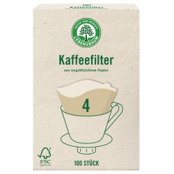 Kaffeefilter Größe 4 Kaffeefilter Größe 4 von Lebensbaum